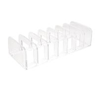 WEKADRIN Blusher Organizer Cosmetic Organizers Ps Makeup Display Stand Seven Slots for Bathroom Vanity Shelf