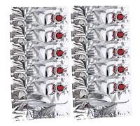 WEKADRIN Butterflies Tap Wine Container 3l Wine Purse Red Portable Packaging Bag 10pcs Set