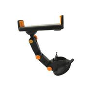 WEKADRIN Car Mounted Tablet and Mobile Phone Holder Adjustable Rotation Non-slip Car Phone Stand Compatible with Smartphones for Window and Center Console Use Black