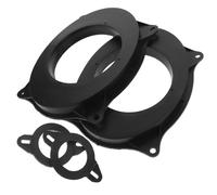 WEKADRIN Car Speaker Spacer Bracket Adapter Plastic Automotive Door Speaker Ring Gasket Easy Install Replacement for Front Door Audio Upgrade