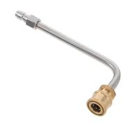 WEKADRIN Car Wash Water Gun Elbow Radiator Hose Gutter Wand Power Washer Wand Replacement Pressure Washer Accessories Brass