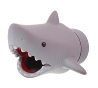 WEKADRIN Cartoon Faucet Extender for Toddlers Baby Faucet Guide Extender Shark Design Soft Safe Plastic Bathroom Splash Guard for Boys and Girls Handwashing