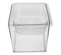 WEKADRIN Cat Drinking Water Fountain Fish Tank, Plastic Goldfish Aquarium Bowl Bubble Lamp, Desktop Fish Breeding Box for Home and Office Use