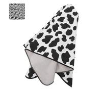 WEKADRIN Cat Grooming Wrap Soft Breathable Cat Wrap for Nail Trimming and Medication Feeding Anti-scratch Cow Print for Pet Safety and Comfort at Home Salon