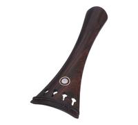 WEKADRIN Cello Tailpiece Replacement Solid Wood Inlay with Four Tuner Instrument Part for Professional Cellists and Violinists Compatible with Various Models Includes Precise String Support