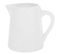 WEKADRIN Ceramic Milk Pitcher Creamer Jug White Small Household Tea Dispenser Cup Kitchen Supplies