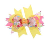 WEKADRIN Chick Hair Clips for Easter Girls Cute Bunny Bow Hair Accessories Alligator Clips for Festive Celebrations for Parties and Cosplay