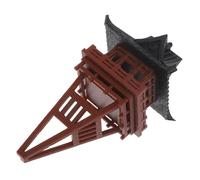 WEKADRIN Chinese Style Pavilion Ornament for Bonsai Decoration Floating Pagoda Figurine with Traditional Architecture and Delicate Detailing for Micro Landscapes Terrariums and DIY Model