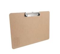 WEKADRIN Clipboard with Low Profile Clip for Secure Paper Holding Multifunctional Writing Board for Artists Students Professionals Portable Lightweight Clip Board for Office Travel