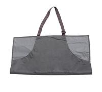 WEKADRIN Cooking Apron Stain Resistant Kitchen and Hairdressing Apron for Home Coffee Shops Baking Pottery Workshop Use Unisex Black Protective Coverall Random Color