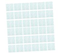 WEKADRIN Cosmetic Makeup Palettes 100Pcs 7X7Cm Self Adhesive for Foundation Mixing and Makeup Colour Blending Random Color