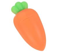 WEKADRIN Creative Carrot Shaped Silicone Wine Stopper Reusable Bottle Plug for Whisky Red White Wine Preservation Leak Resistant Seal for Home Bar Party Use