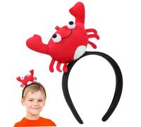 WEKADRIN Creative Crab Headband Animal Headdress for Boys and Lightweight Funny Party Hairband for Holiday Cosplay and Performance Accessories