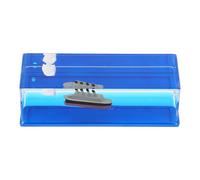 WEKADRIN Cruise Ship Fluid Drift Bottle Model Ship Ornament Unsinkable Boat Collectible Decorative Gift for Men Living Room Desk Display