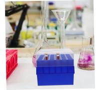 WEKADRIN Cryogenic Storage Box for Microcentrifuge Tubes Reusable Plastic Vial Holder Freezer Rack Organizer for Laboratory Sample Preservation