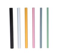 WEKADRIN Crystal Nail Shaping Tubes and Rods 12pcs Set Metal Manicure Tools for Female Acrylic Nail Art and Extension Sculpting Use