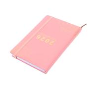 WEKADRIN Daily Planner Notebook for Management with English Layout Day Schedule Organizer for Students Teachers Professionals Goal Monthly Weekly Planner Smooth Writing Ink Resistant