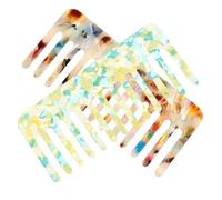 WEKADRIN Detangling Comb Shower Comb for Women 2Pcs Acetate Sheet Hard to Break Home and Salon Use