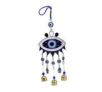 WEKADRIN Devil's Eye Car Hanging Charm Blue Decorations Car Interior Rear View Mirror Ornament Evil Eye Copper