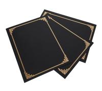 WEKADRIN Diploma Holder Certificate Cover 3Pcs Paper Envelope for Graduation Project Letters Lightweight Document Protector