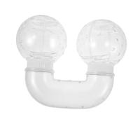 WEKADRIN DIY Modular Hamster Tunnel Transparent Small Animal Tube for Cage Accessories Encourages Exploration and Exercise High Visibility Pet Playground Activity for Hamsters Rats and