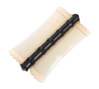 WEKADRIN Double-sided Louse and Dandruff Comb Bamboo Design for Boys and Girls Adults and Pets Fine Tooth Grooming Tool for Scalp Cleaning and Hair Care