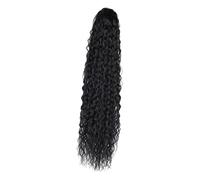 WEKADRIN Drawstring Curly Ponytail Extension Synthetic Hairpiece Long Wavy Tail for Women Comfortable Soft High Temperature Resistant Hair Extensions for Halloween Cosplay Parties