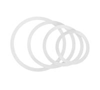 WEKADRIN Drum Mute Ring Kit with Dampening Circles for Snare Tom Tack Drum Practice Accessories for Quiet Drumming Sessions