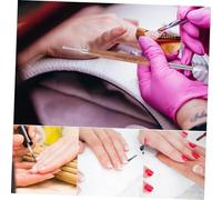 WEKADRIN Dual Head Nail Art Pen with Precision Silicone Tip Nail Painting and Dotting Tool for Gel Polish Design for Professional and Home Use