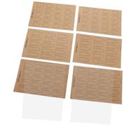 WEKADRIN Dual-sided Nail Art Practice Sheets 8pcs Set 6 Nail Shapes and 2 Pet Sheets Reusable Tracing and Painting Training Paper for Beginner Learners