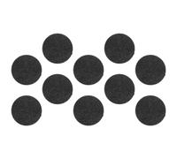 WEKADRIN Electric Foot Exfoliating File Callus Remover Pads 10pcs Black Round Dead Skin Removers for Home Foot Care and Pedicure Tool Accessories