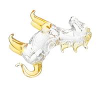 WEKADRIN Elegant Crystal Horse Ornament with Excellent Light Transmission for Tabletop Arrangement and Long Term Display, Artistic Horse Figurine for Home Décor and Gifting