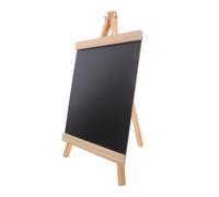 WEKADRIN Erasable Wooden Chalkboard with Stable Easel Stand Natural Wood Finish Menu Board for Kitchen Dinner Restaurant Bar Cafe Home Events Smooth Surface Easy to Clean Versatile Display