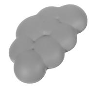 WEKADRIN Ergonomic Keyboard Wrist Rest Pad with Anti-slip Base Memory Foam Hand Support Cushion for Typing and Gaming Portable Wrist Support for Office and Home Use Grey Small