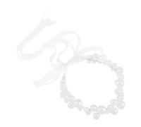 WEKADRIN Fake Bridal Headband Hair Hoop for Weddings and Festive Occasions Handmade Hair Accessory for Brides Modern Style Hairpiece for Birthday Celebrations