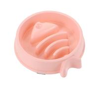 WEKADRIN Fish Bone Slow Feeder Bowl for Cats and Dogs Anti-choke Pet Slow Eating Dish with Rounded Edges Plastic Material Easy to Clean Designed to Control Obesity and Prolong Mealtime