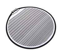 WEKADRIN Foldable Car Dent Removal Tool 60cm Striped Reflector Board Portable Body Repair Dent Finder for Vehicle Hail Damage