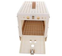 WEKADRIN Foldable Plastic Pigeon Nest Cage with Smooth Surface for Comfortable Pet Transportation Easy Assembly and Storage Suitable for Pigeons Kittens Puppies and Rabbits