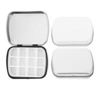 WEKADRIN Gel Nail Polish Storage Box Compact Mini Paint Palette with Sections Sturdy Material for Nail Art Supplies