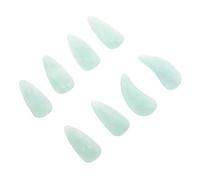 WEKADRIN Guzheng Finger Picks 8pcs Resin Double-sided Covers Large Size for Guzheng Performance and Practice Musician Supplies