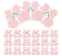 WEKADRIN Hair Clip Display Cards Bulk 200pcs Pin Display Holder for Children’s Hair Bow Styling Accessories on Card for Hairpin Organization
