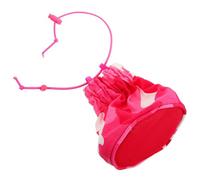 WEKADRIN Hair Dryer Diffuser Attachment Bag for Curly Hair Easy to Install Blow Dryer Sleeve Practical Hairdryer Accessory in Bright Rose Red for Women Styling