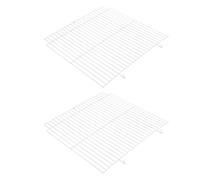 WEKADRIN Hamster Cage Separator Panel 2pcs Iron Mesh Divider for Small Animal Enclosure Indoor Pet Baffle Suitable for Hamsters Rabbits and Small Dogs