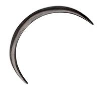 WEKADRIN Hand Carved Crescent Fork for Women Lightweight Wooden Hairpin with Curved Design Sturdy Hair Stick for Secure Retro Bun Styling for Weddings and Parties