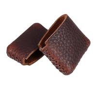WEKADRIN Handcrafted Vintage Cowhide Lighter Storage Bag Retro Protective Sleeve Portable Waist Case Stylish Pocket Pouch for Outdoor Use