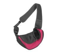 WEKADRIN Hands Pet Shoulder Carrier Bag Small Rose Red Sling for Dogs Cats Comfortable Material Suitable for Teddy Chihuahua Miniature Pinscher Schnauzer Husky