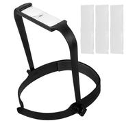 WEKADRIN Headband Magnifier with 4 Replaceable Lenses 4x Optical Magnification Lightweight Black Reading and Repair Aid for Seniors Hands-free Binocular Magnifying Glass