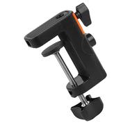 WEKADRIN Heavy Duty Adjustable Desk Clamp Mount for Microphone Holder and Desk Lamp Base Non-slip Tabletop Retaining Clip Protecting Desktop Surface Easy Rotate Multi-function Clamp for