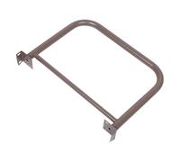 WEKADRIN Heavy-Duty Janitorial Cart Handle Replacement with Waste Bag Mount - Cleaning Cart Push Handrail Compatible with Industrial Laundry and Service Trolleys for Commercial Cleaning Use