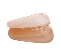 WEKADRIN Height Increasing Gel Insoles for Men and Women Soft Elastic Invisible Heel Lift Inserts Layers for Comfortable Height Boost Suitable for Daily Wear and Shoes